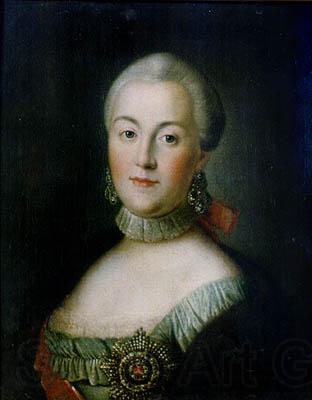 Aleksey Antropov Portrait of Great Duchess Ekateriana Alexeyevna